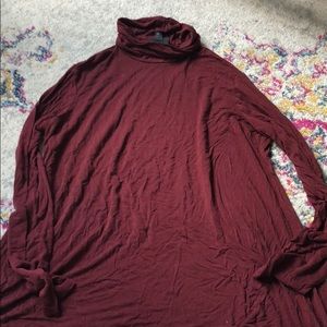 Long sleeve turtle neck